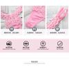 Sexy Thong Women's Low Waist Hollow Embroidery Transparent Hot Sao T Pants Invisible Thin Belt Women's Underwear 2202