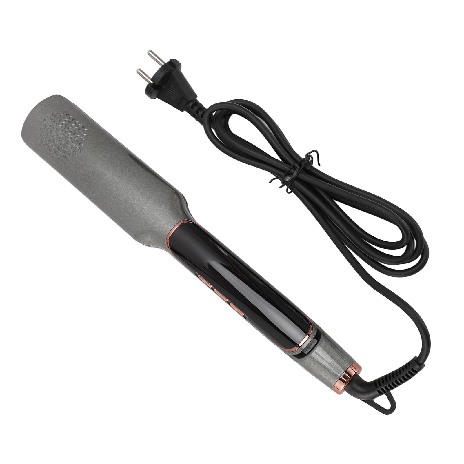 

Утюжок для волос 2 в 1, ЖК-дисплей, легкое управление температурой, легкий выпрямитель и плойка для EU Plug