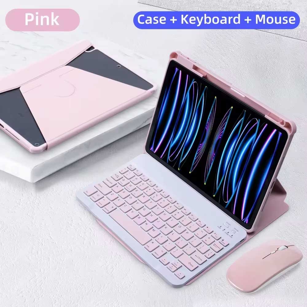 Touchpad Keyboard Case For iPad 10th Generation For iPad 11th A16 Pro 11 Air 4 Air 5 Air 3 Pro 10.5 7/8/9th 10.2 Protective Case