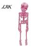 Spooky Fridge Magnet 3D Printed Skeleton Refrigerator Magnet, Poseable Figurine with Movable Joint Joints, Halloween Gothic Decoration