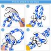 Heavy Duty Boat Tow Harness for Tubing, Stainless Steel Quick Connector, Self Centering Tow Rope for Water Sports Jet Ski Wakeboarding