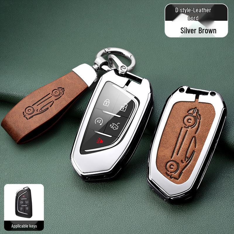 Cadillac XT5, CT5, XT4, XT6, CT6, XTS, ATSL, CT4 Premium Metal Key Cover