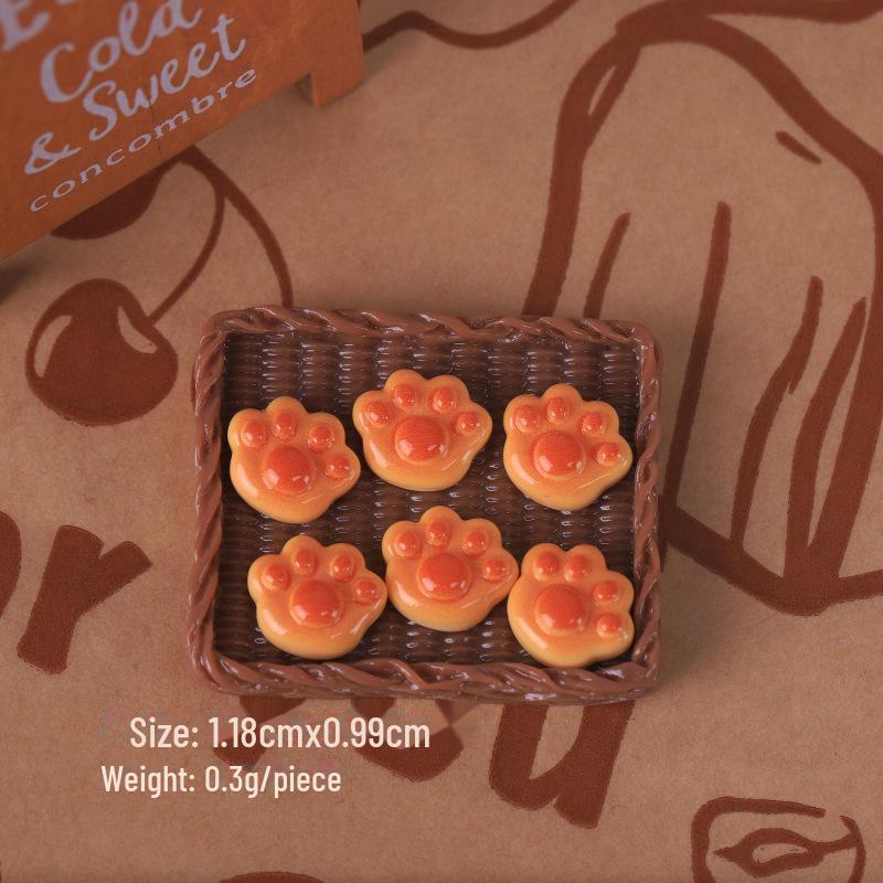 

Мини-игровой набор «Еда»: Круассан, тост, сумка «Кошачий коготь», крем «сделай сам», клей, шпилька, гвоздь, аксессуары из смолы