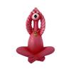 Handcrafted Flamingo Yoga Resin Statue for Home and Garden Decor