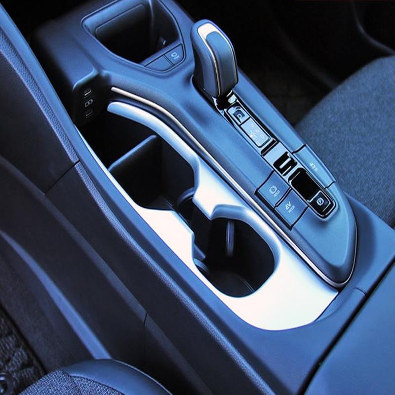 LHD RHD For Toyota Crown Crossover  2024 Center Conlose Gear Shift Panle Front Water Cup coverDecoration Trim Accessories