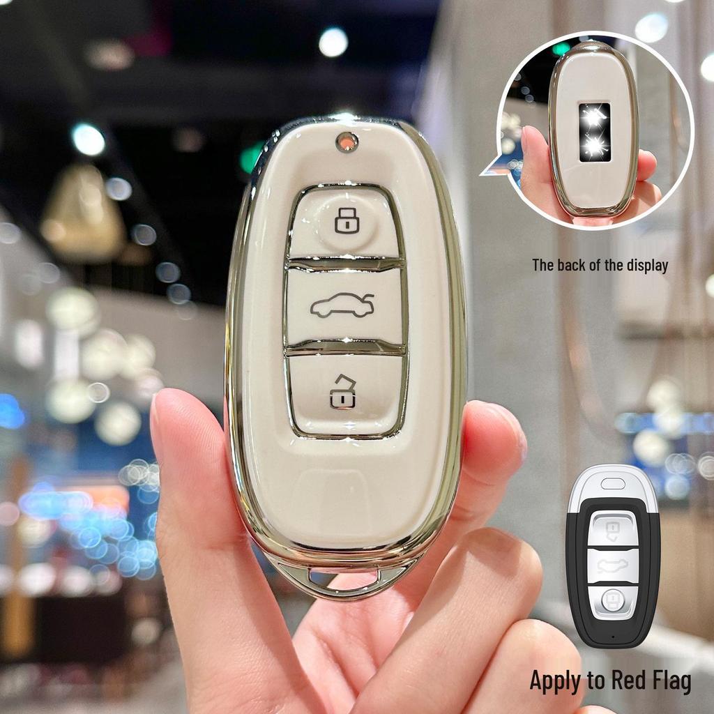 Premium Key Case for Hongqi H9, H5, H7, HS7 - 21 Models for Men and Women