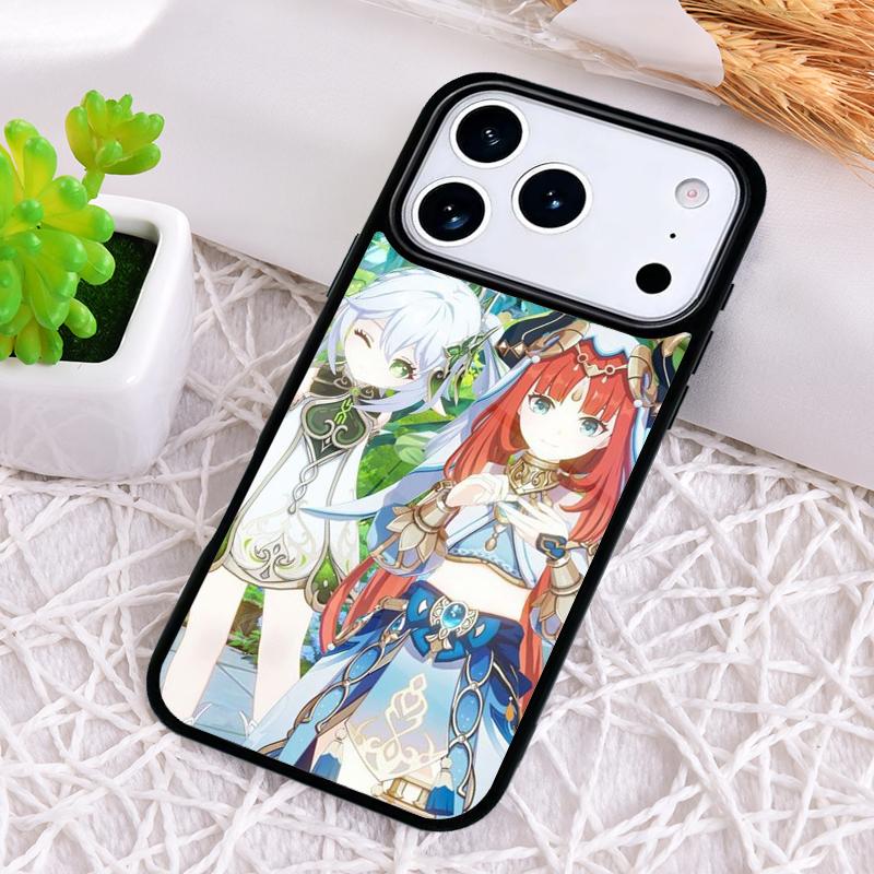 Genshin Nilou Phone Case for iPhone 17 Air 16 15 11 12 14 13 Pro Max Shockproof Cover