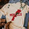 Maroc Morocco Tee Women Funny Summer Streetwear T Shirt Female Yk Designer Clothes