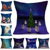 Charming Christmas Santa Claus Cushion Cover Pillow Case For Warm Home And Office Decor