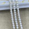 1String, White Natural Freshwater Pearls, Handmade Near Round Pearl Beads for Jewelry Making DIY Crafts (Beads 5-6mm, Length 36cm)