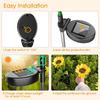 3 Head LED Solar Sunflower Waterproof LED Lights For Home Garden Patio Lawn Backyard Pathway Decoration