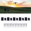 For Futaba Servo Receiver Connectors Plugs with Lock and Male Female Terminals Crimps Pin Kit for Quadcopter Battery