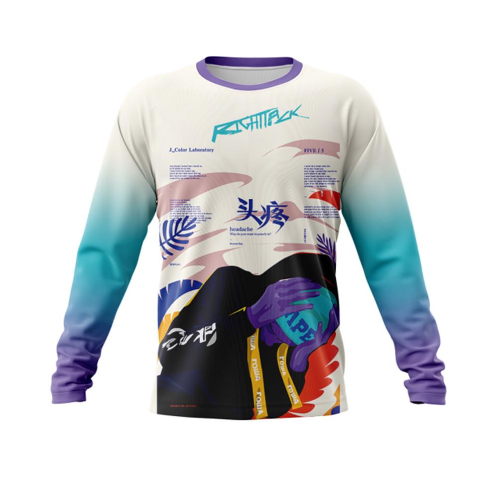 

Мужские новые рубашки для рыбалки с длинным рукавом, защита от ультрафиолета, одежда для рыбалки, униформа, 3D цифровая печать, одежда Camisa De Pesca XL