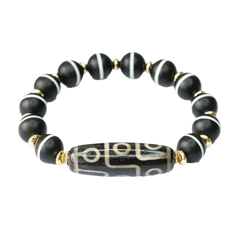 2026 Dzi Bead Agate Bracelet Tibetan Ethnic Style Factory Generation S3102502
