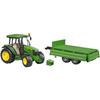 Tracteur John Deere 5115M avec remorque - BRUDER - Échelle 1:16 - Pour garçons de 3 ans et plus