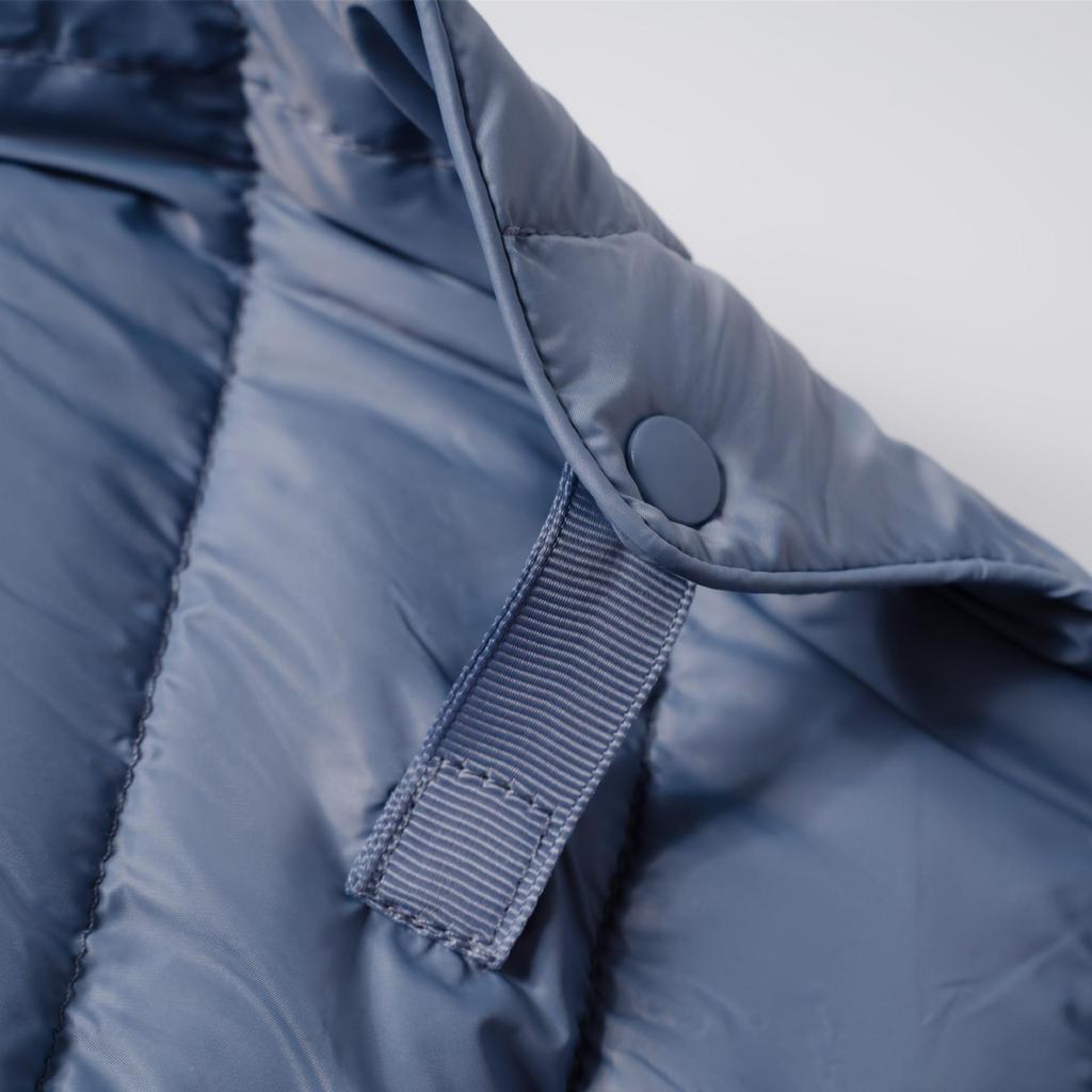 Lightweight Women's Sleeveless Down Vest - Short Round Neck Innerwear for Autumn/Winter