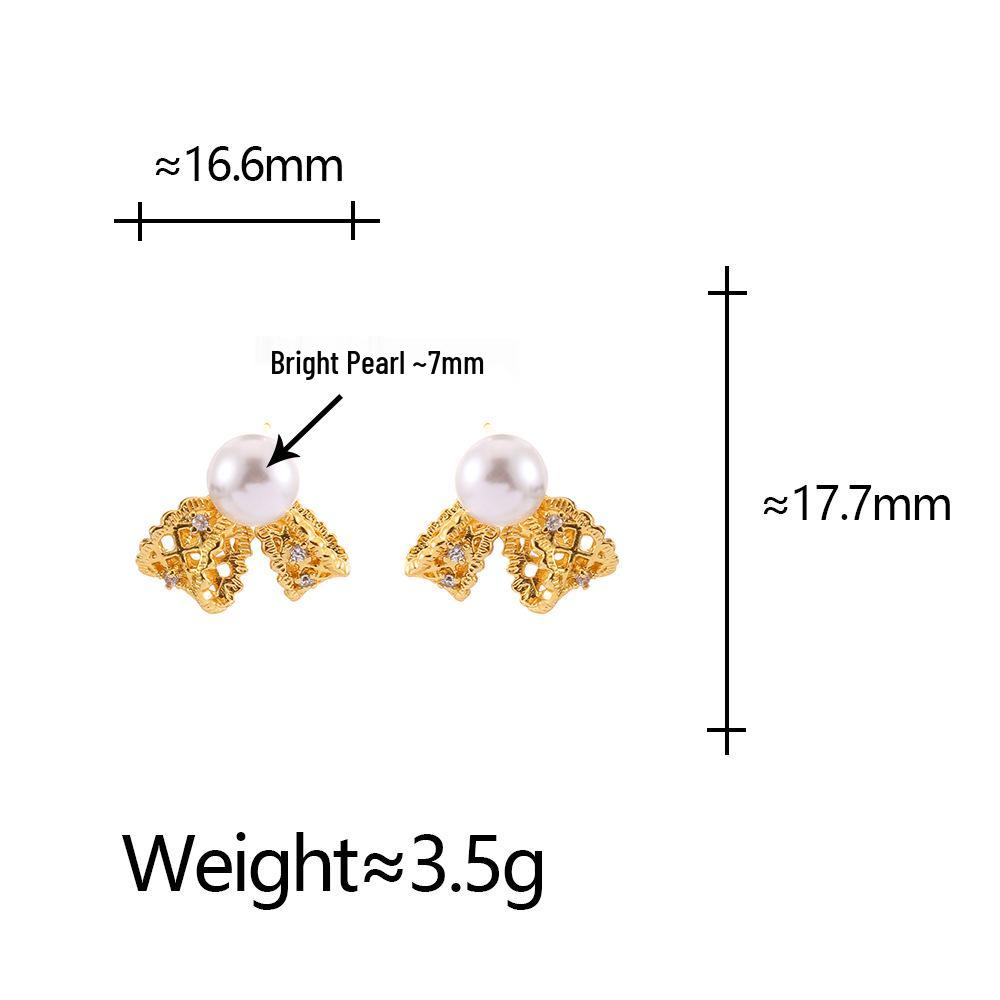 Exquisite Pearl Bow Earrings for Women: Summer 2026 Trend