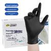 Durable Thickened White Nitrile Gloves - Disposable, Food Grade, Industrial, Cleaning, Auto Repair Protective