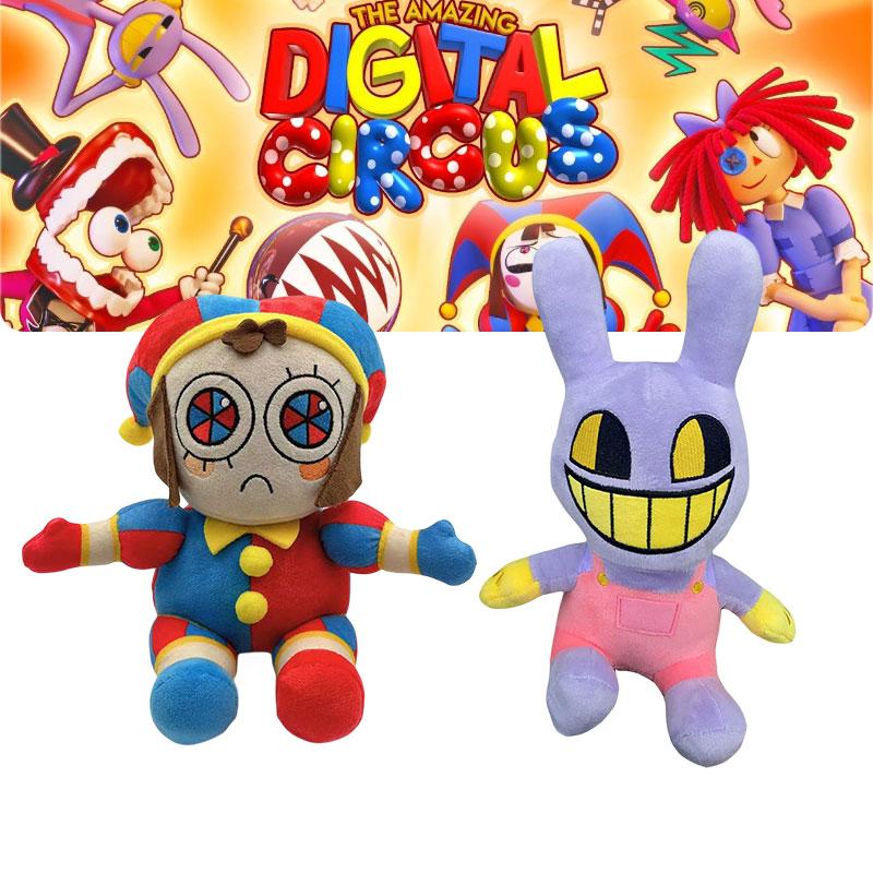 Amazing Digital The Circus Pomni Jax Plush Toy Mini Rabbit Stuffed Doll Kid Gift