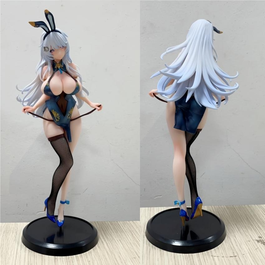 New Arrival 29CM Qi Kai De Sheng Bunny ver girl 1/6 figure PVC Game Statue Anime Model Action Adult Doll toys gifts