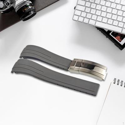 Silicone Watch Band Quick Release Adjustable Men Women Replacement Watchband