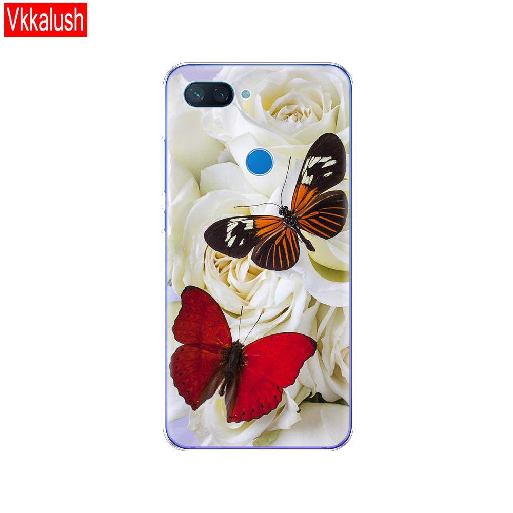 Silikonhülle Für Xiaomi mi 8 LITE Hülle 6,26 Zoll klar TPU niedliche Hülle Für Xiaomi mi 8 lite Rückseite Für Xiaomi mi8 coque capa