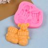 Christmas Bear Silicone Mould for Chocolate Candy Cake Baking Holiday Treats Food Grade