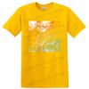 Arising Thunder Graphic T Shirt Colorful Water Design Men’s Casual Tee