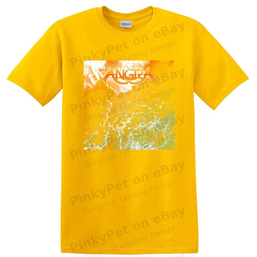 Arising Thunder Graphic T Shirt Colorful Water Design Men’s Casual Tee