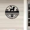 Custom Metal Wall Art Dog Groomer Sign, Personalized Barber Shop Decor, Pet Salon Nameplate Gift