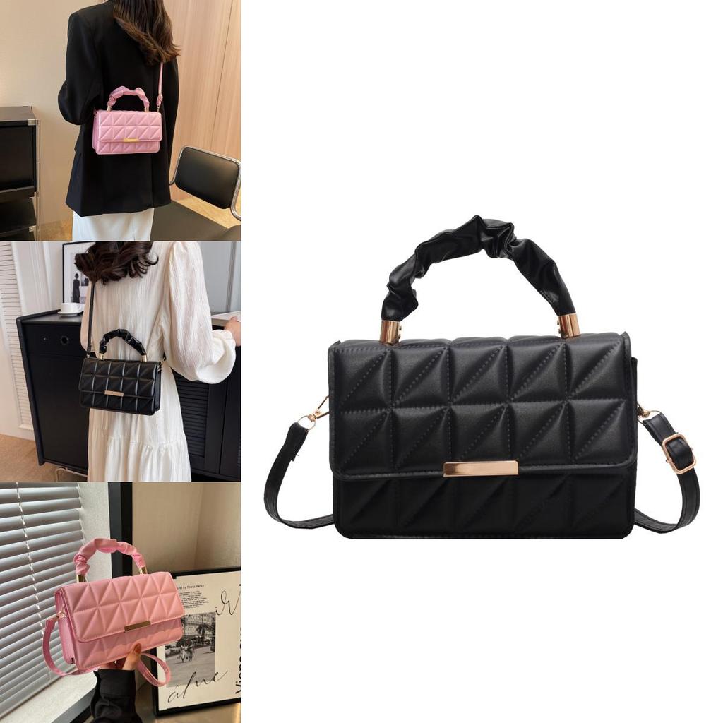 Fashionable Pu Leather Small Crossbody Bag Trendy Street Style Handbag For Women 2023