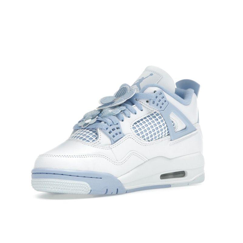 Air Jordan 4 Retro Forget Me Not Dámské tenisky Bílá Hliníková Modrý nádech HV0823-100