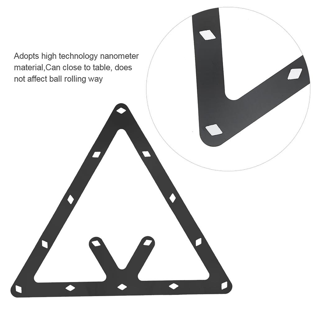 6PCS Film Paper 9/10 Balls Billiard Pendulum KickOff Position Sticker Accessory for Match