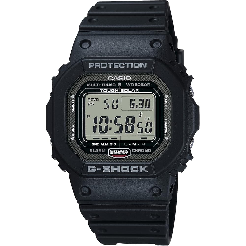 

Casio G-Shock GW-5000U-1JF Men s Black Radio Solar Watch Metal Case Screw Back