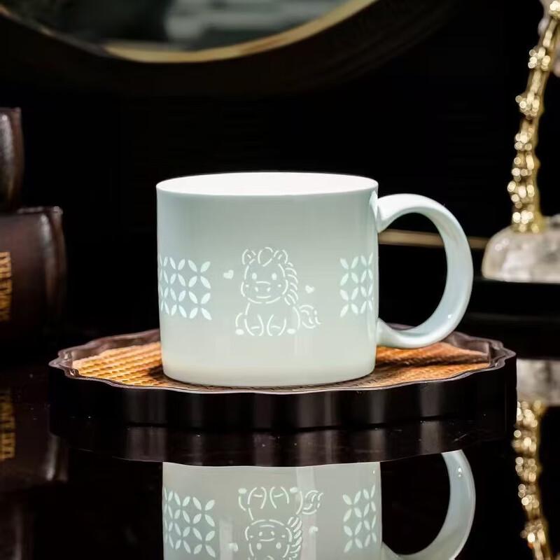 

Yuzhuxun Ceramic Zodiac Linglong Cup