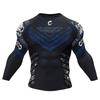 Bjj Rash Guards Mens Jiu Jitsu MMA T-shirt Rashguard No Gi Long Sleeve Men Boxing Running Training T-shirts Strech Sport Tees
