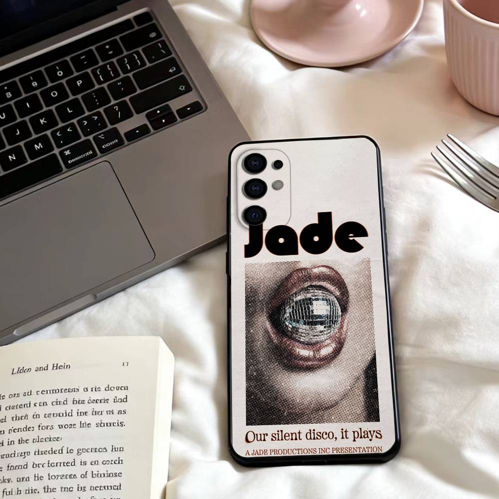 Singer J-Jade Thirlwall  Phone Case For Samsung S25,24,23,22,30,21,10,9,Ultra,Plus,Lite,FE,4,5 G Soft Black Case