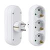 Safety Door Adapter Converter 16 A 250 V AC EU Power Plug Outlet Conversion Socket  Travel Use