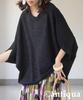 Antiqua Dolman Short Cut and One Size Black Women's Top, Sleeve, Sewn, PA-03805, 05,