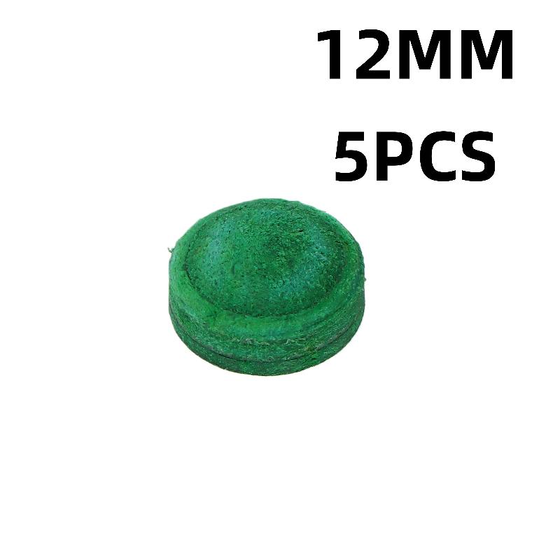 1/3/5Pcs Multi Layer Red Black/Green Leather Of 11mm 12mm 14mm Snooker Nine Ball Accessories Professional Billiard Pool Cue Tips
