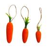 Easter Carrot Hangings Decors Colorful Artificial Carrots for Festival Easter Party Home DIY Crafts Decorations