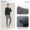 EMZ Ordos Men's Merino Wool Thermal Base Layer Pants