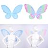 Fairy Wings Kids Girls Dress Up Wings Halloween Birthday Party Angel Wing Cosplay Costume Accessories