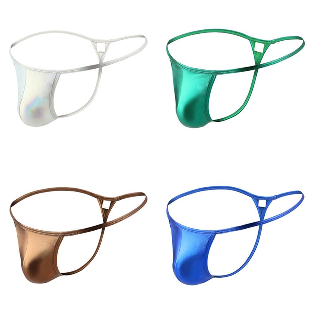 

Мужская мода Кожаное нижнее белье Трусы Сексуальное нижнее белье