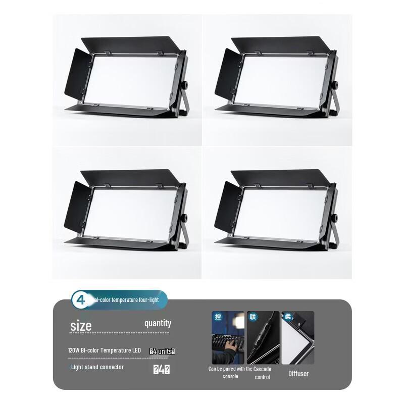 Miaotu Professional LED Panel Fill Light Kit