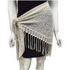 Autumn New Solid Color Triangle Fringe Wool Scarf Knitted Shawl Triangular Scarf Wrap