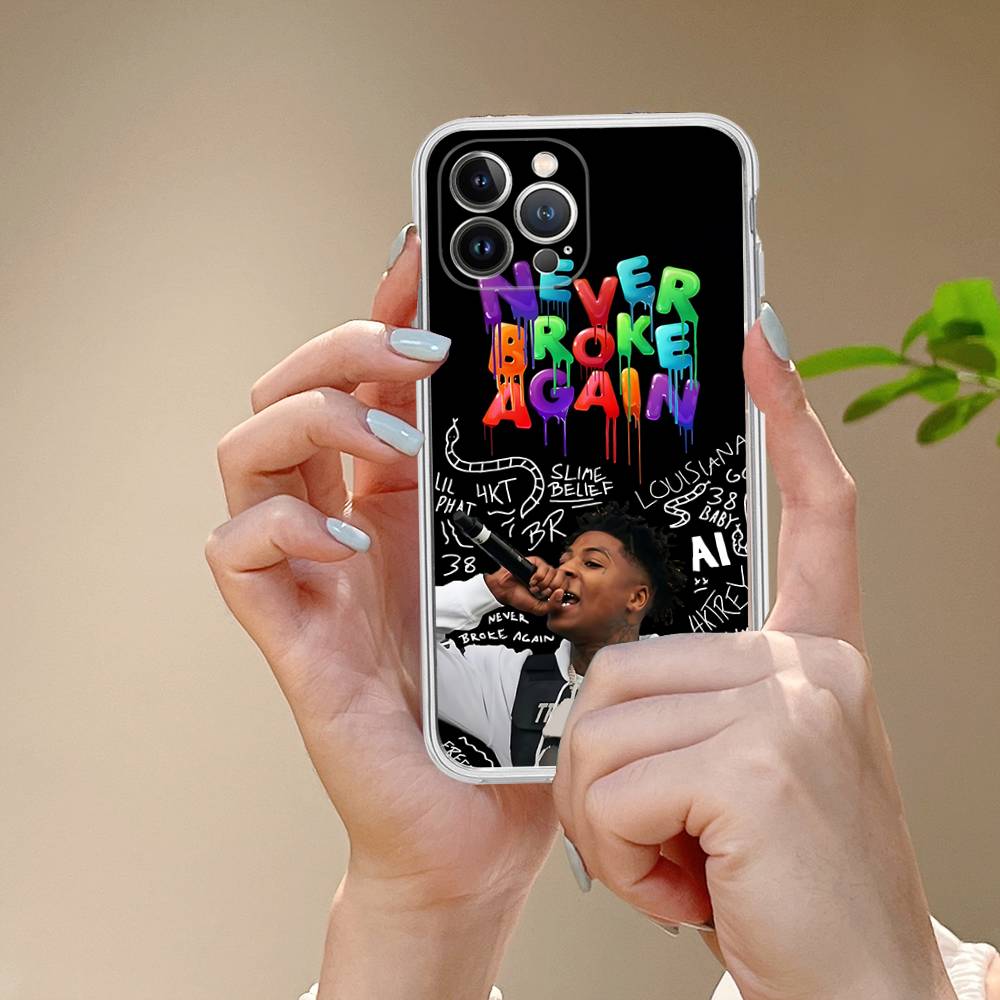 Singer YoungBoy Never Broke Again For IPhone 11 12 13 14 15 16 17 Pro Max Plus 13 Mini Silicone Soft Transparent Back