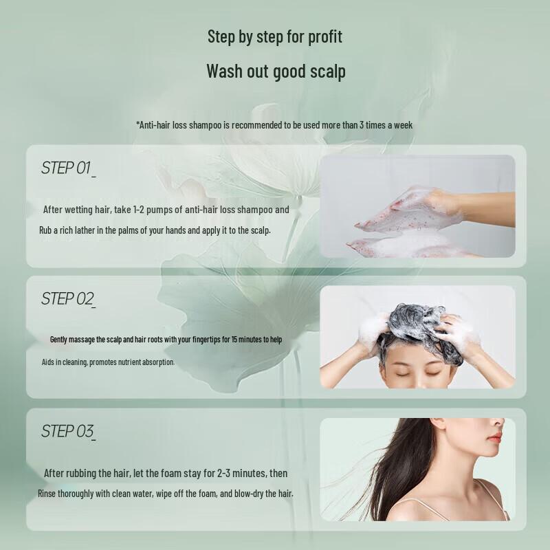 Hexin Anti-Hair Loss Hair Growth Shampoo Set