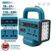 DC 21V To AC 180V-220V Battery Power Inverter for Makita 18V Battery LED Work Light