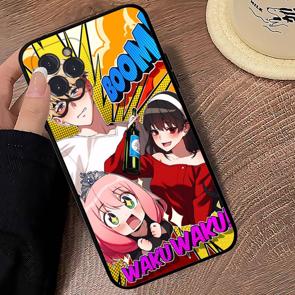 Classic Anime Spy X Family Phone Cover Case For IPhone 13 12 11 17 Pro Max 17 15 16 14 Plus 17Air